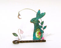 Hand-crafted assemblage by Linda Lovatt
