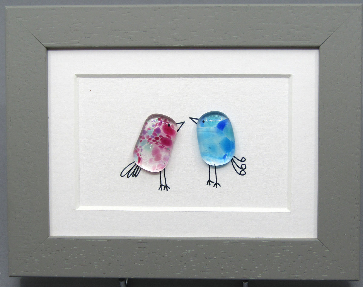 Fused Glass & Illustration by Niko Brown