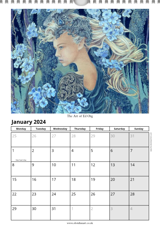 Ed Org Calendar 2024