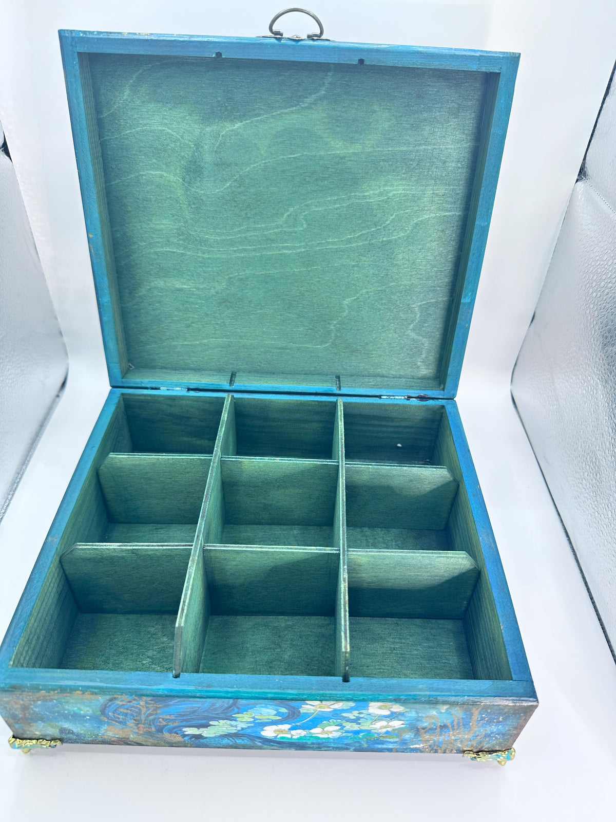 Jewellery / Tea / Trinket Box by Monika Maksym featuring Artwork by Ed Org