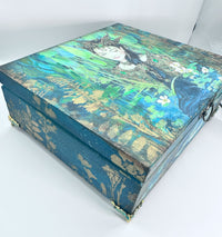 Jewellery / Tea / Trinket Box by Monika Maksym featuring Artwork by Ed Org