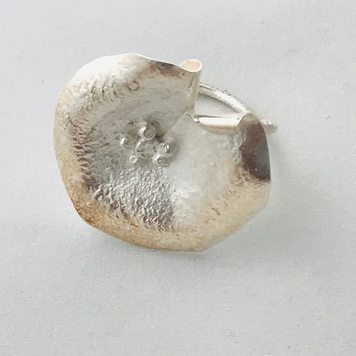 Lily Pad Ring - sterling silver (EB009) by Tsedey Roscoe