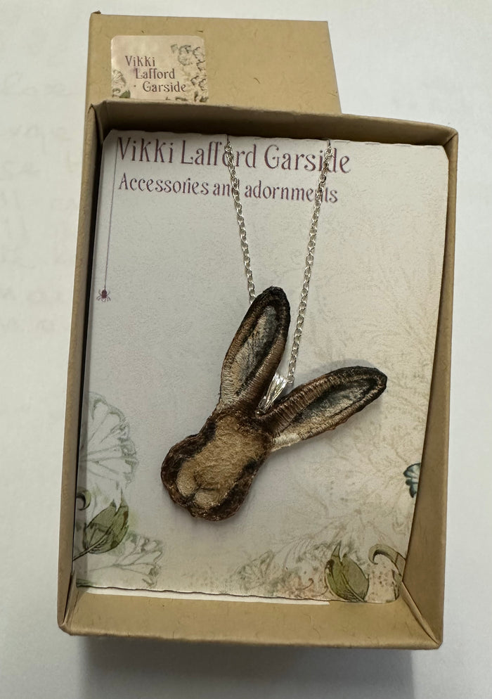 Hare Pendant by Vikki Lafford Garside