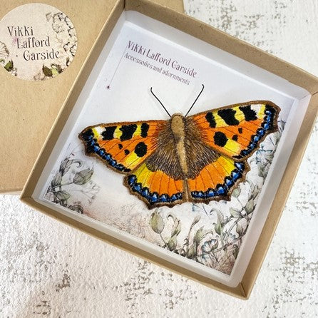 Tortoiseshell Butterfly by Vikki Lafford Garside