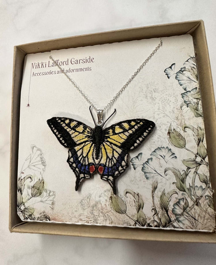 Swallowtail Butterfly Pendant by Vikki Lafford Garside