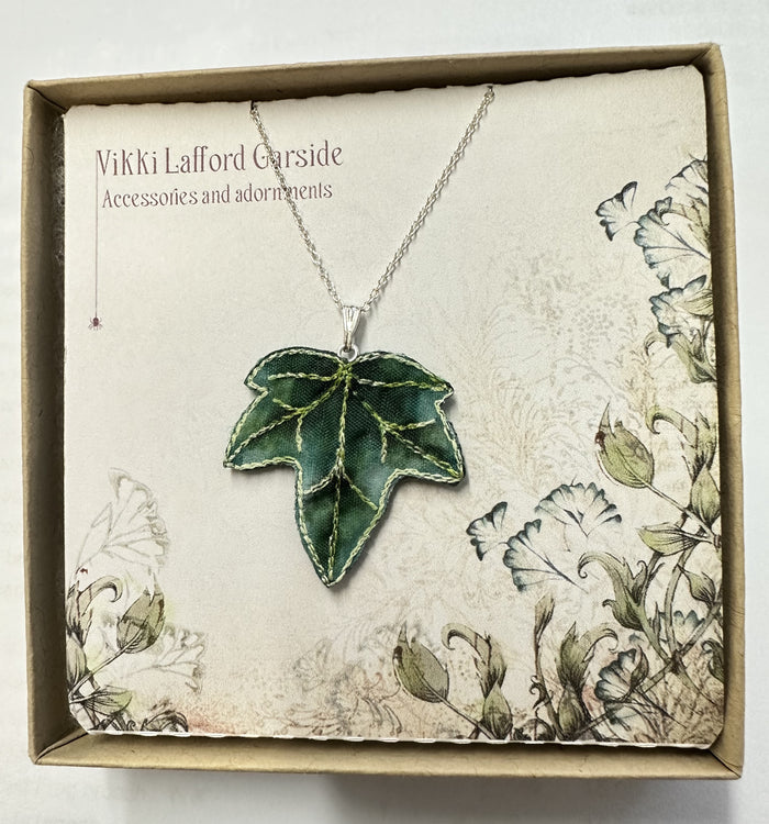 Ivy Leaf Pendant by Vikki Lafford Garside