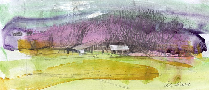 Farm at Haddenham by Alan Kidd