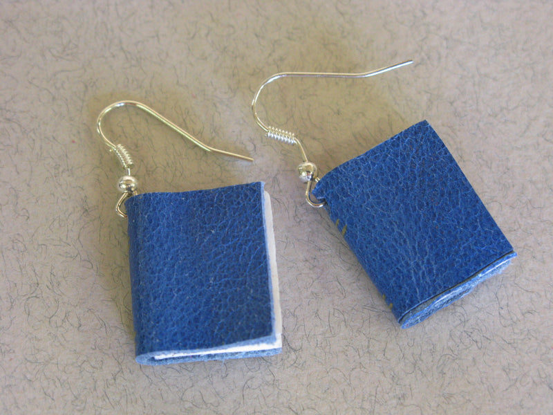 Pair of Miniature Book Earrings