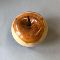 "Apple" Hand Turned wooden apple by Gary Rance