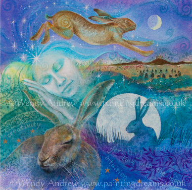 Hare Dreaming by Wendy Andrew