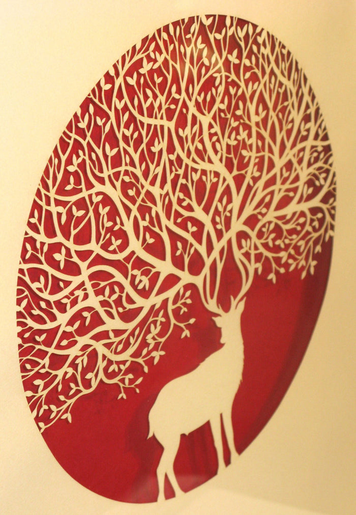 Stag - Laser-Cut by Paper Panda