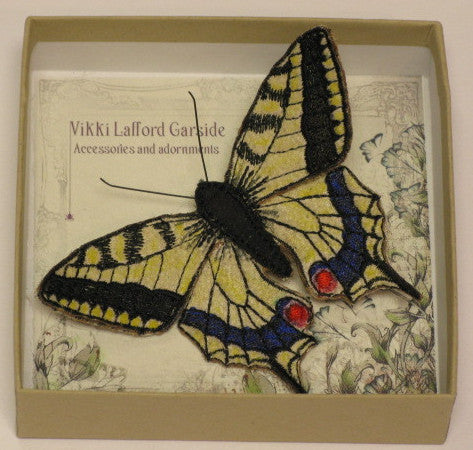 Swallowtail Butterfly Brooch, Vikki Lafford Garside