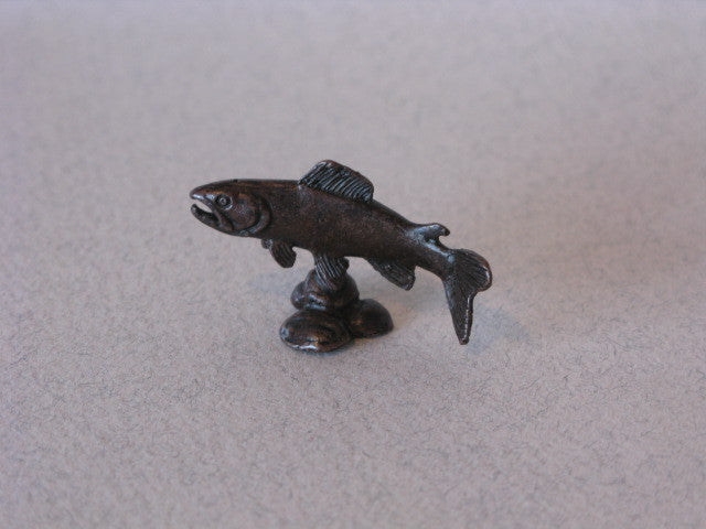 Miniature Bronze Fish by David Meredith