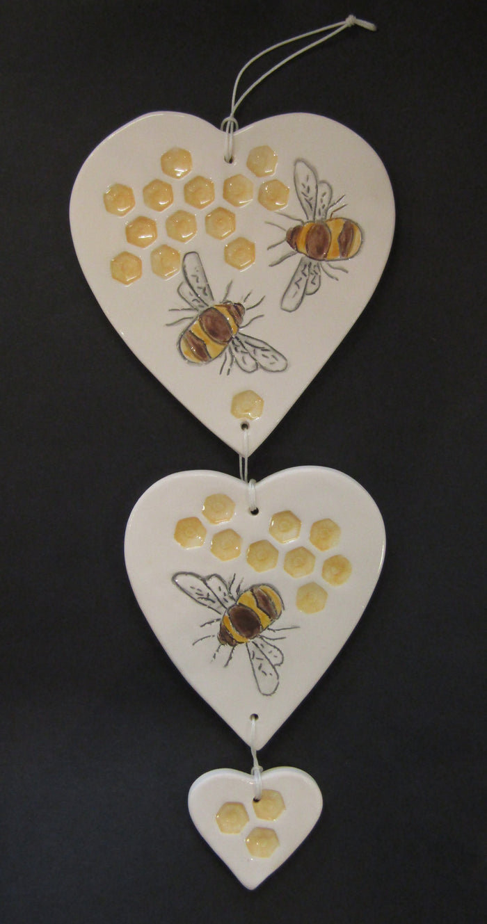 Bee Hanger Set by Stephanie Beasley
