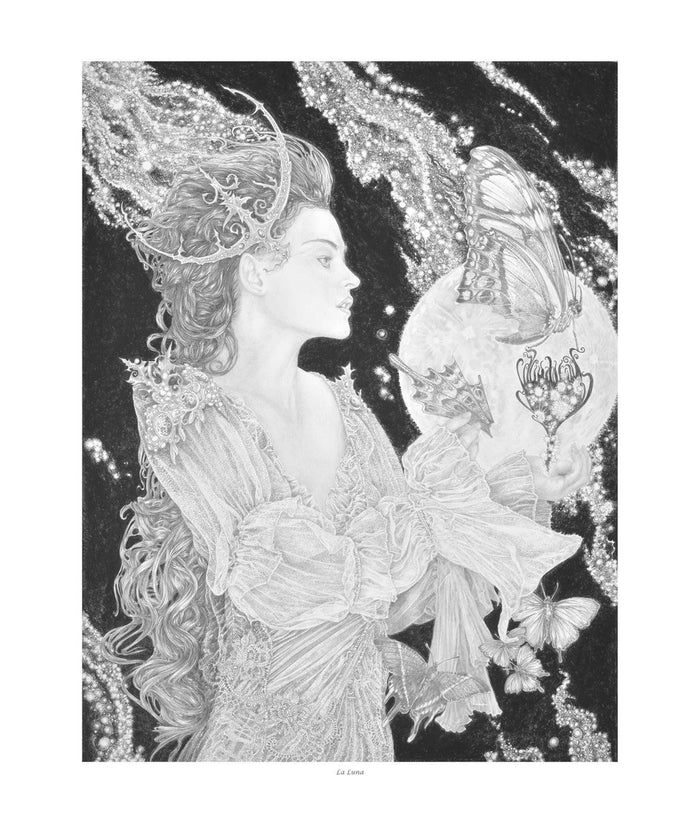 La Luna - Signed Limited Edition Print by Ed Org