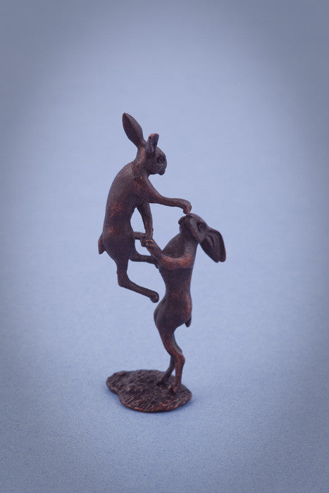 Miniature Boxing Hares