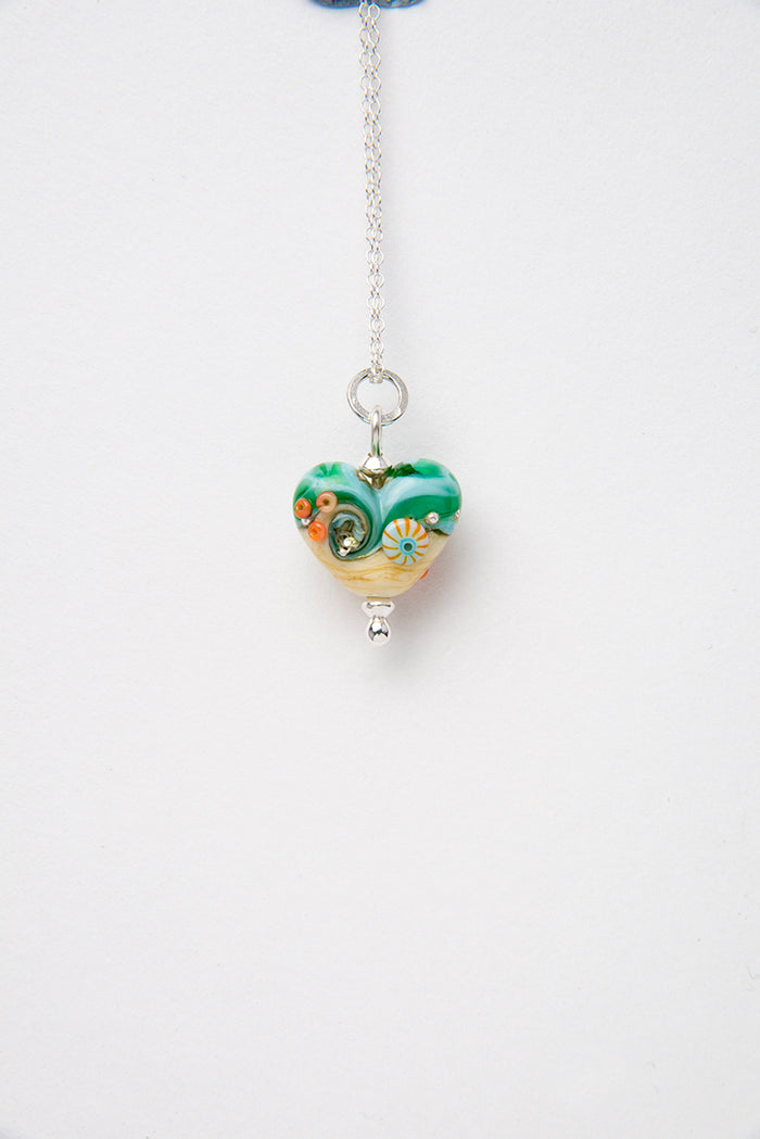 Sand and Sea Beach Babe Pendant by Julie Fountain