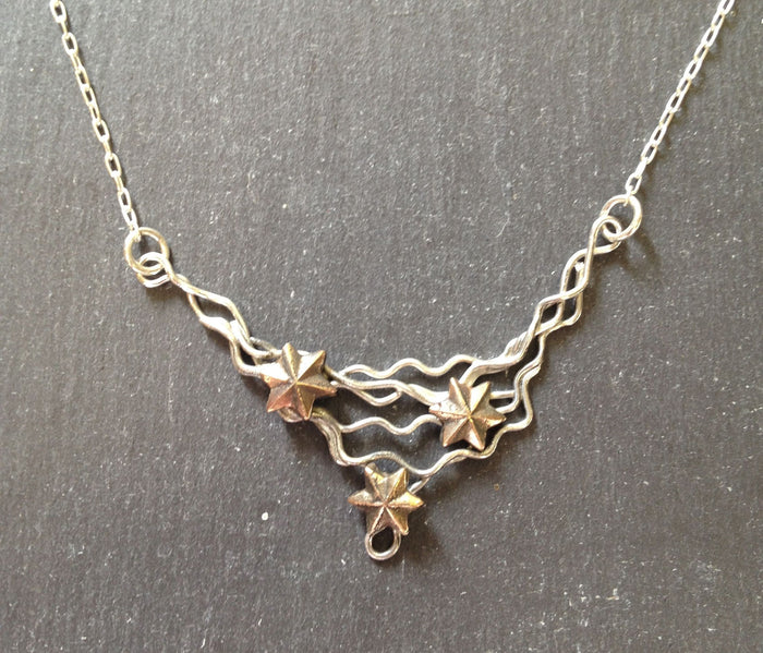 Shooting Stars Necklace by Xuella Arnold