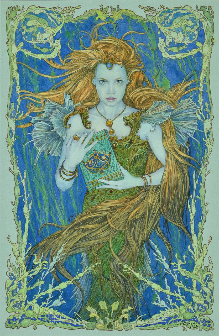 Spells of the Sea - Limited Edition Print by Ed Org – Obsidian Art
