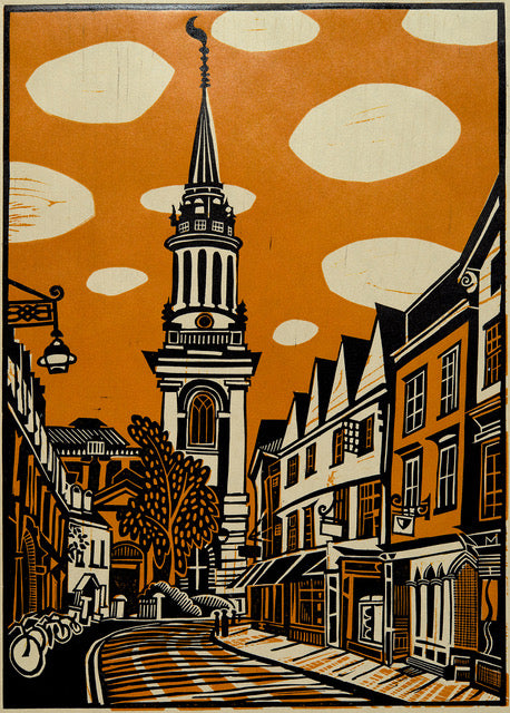 Lincoln College Turl Street by Susan Wheeler