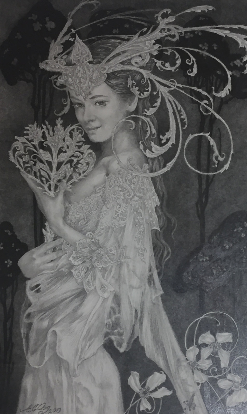 Twilight Garden - Limited Edition Print by Ed Org – Obsidian Art