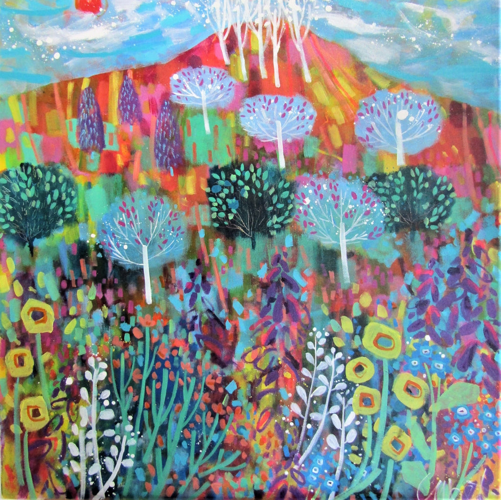 Birch & Hill by Claire West Obsidian Art