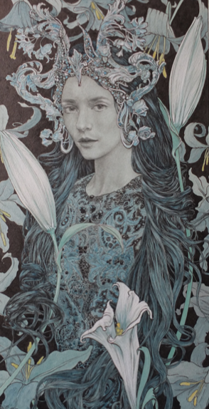 Blue Nymph by Ed Org