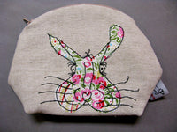 Makeup Bag - Hare Design - Paisely 