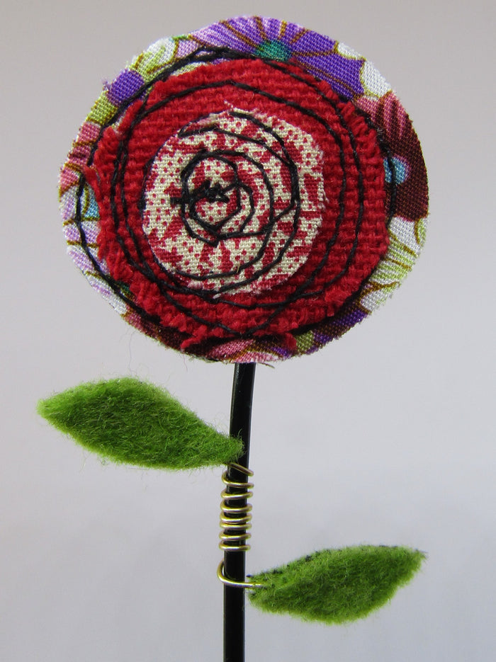 Red Single Poppy by Catherine Bell