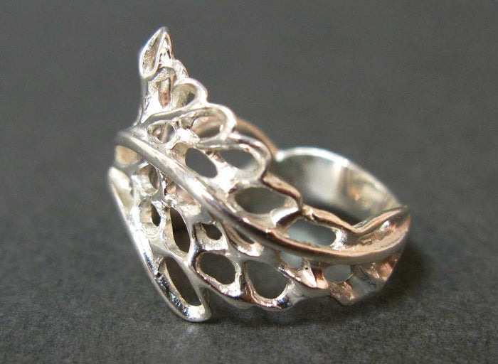 Single Swan Small Ring - Sterling Silver Jewellery by Elena Brennan