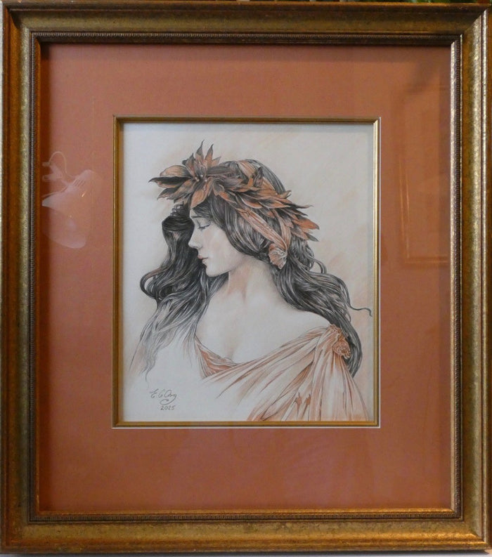 A Greek Maiden - Original