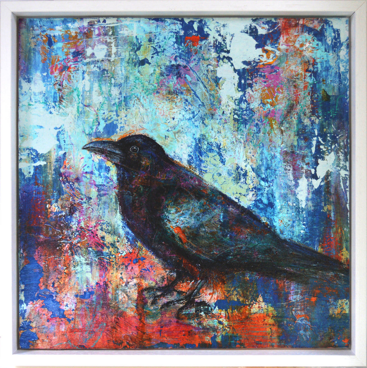 Morrigan - crow - by Alanda Calmus