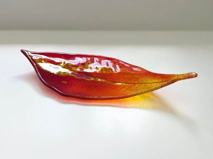 Cast grass leaf by Anna Croxen