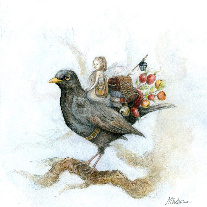 The Blackbird Express print by Natacha Chohra