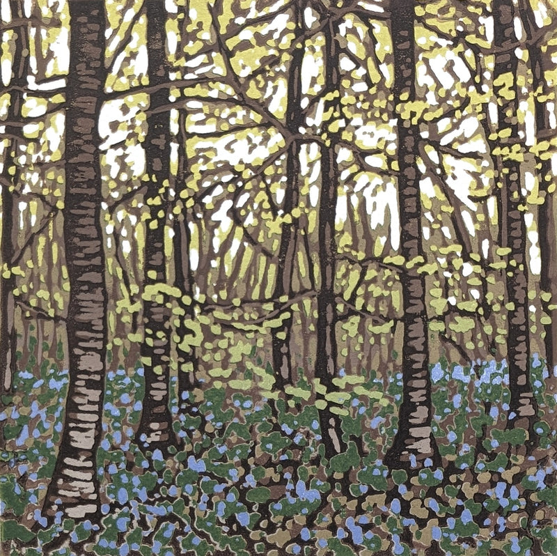 Bluebell Rain by Alexandra Buckle