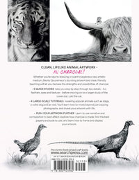 Drawing Animals in Charcoal: Create realistic animal portraits with depth, expression and texture  - book by Becky Gouverneur