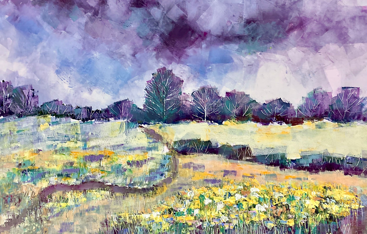 Buttercup Fields by Clare Buchta
