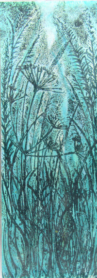 Recycled plastic on aluminium by Anna Roebuck