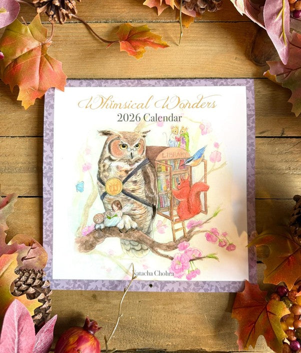 Natacha Chohra 2026 Wall Calendar