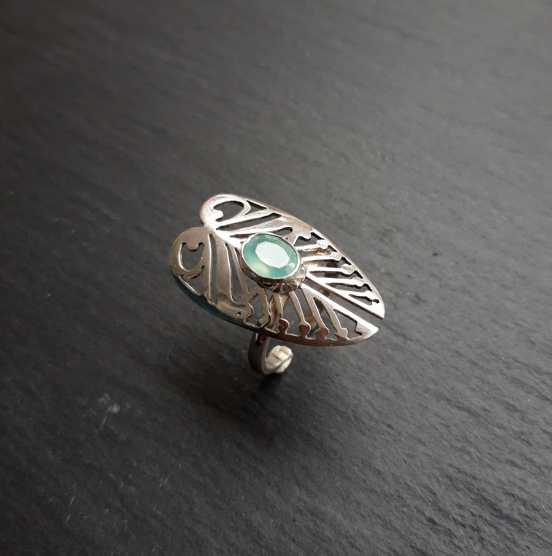 'Cicada' Ring by Chloe Romanos