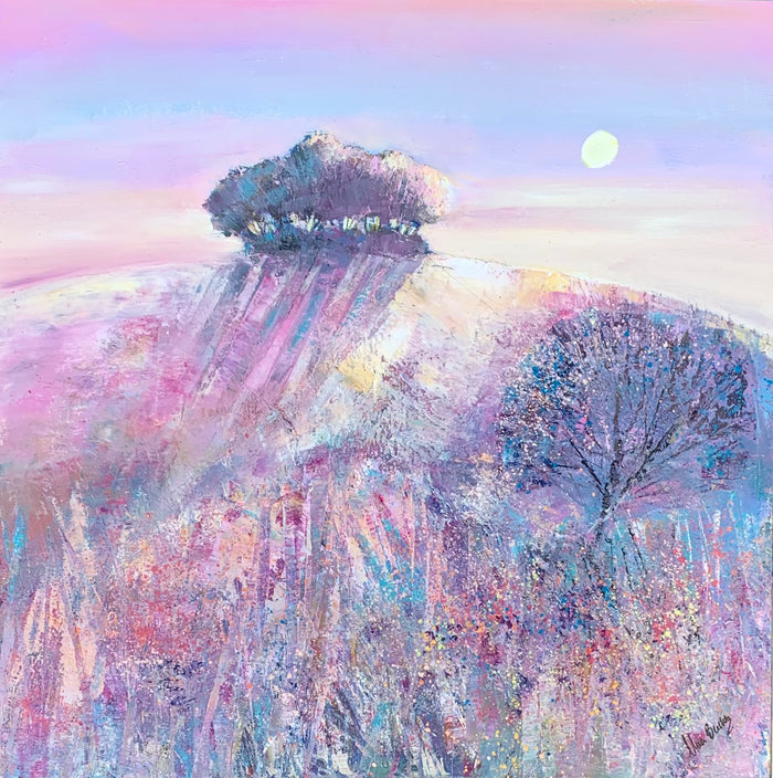 Wittenham Winter Sunrise by Clare Buchta