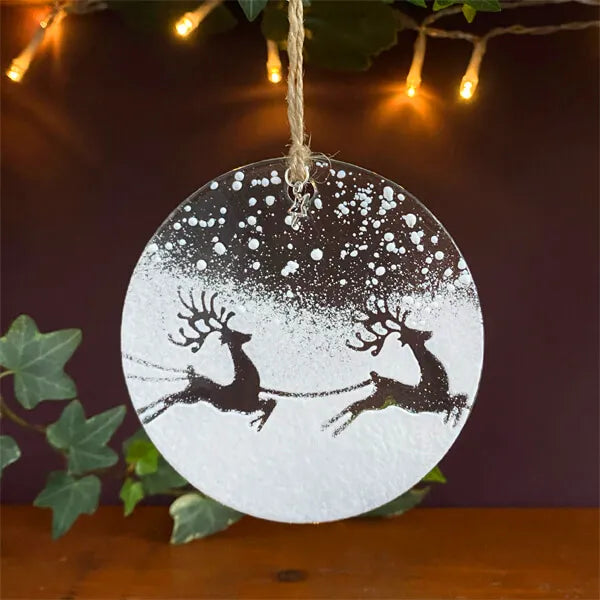 Reindeer Decoration by Colette Halstead
