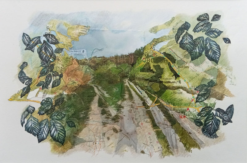 Path on the Ridgeway by Emma J Willaims