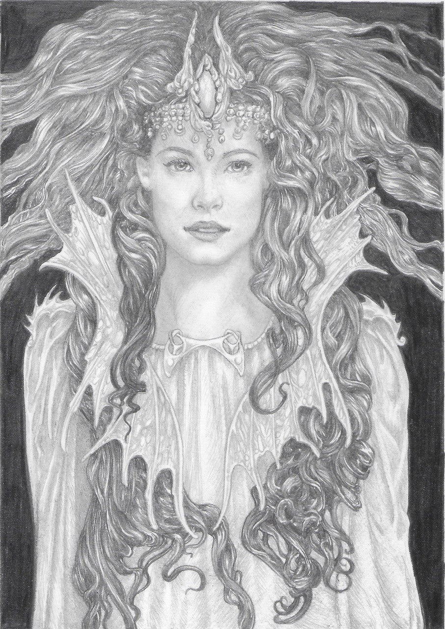 Faery Study I - Original