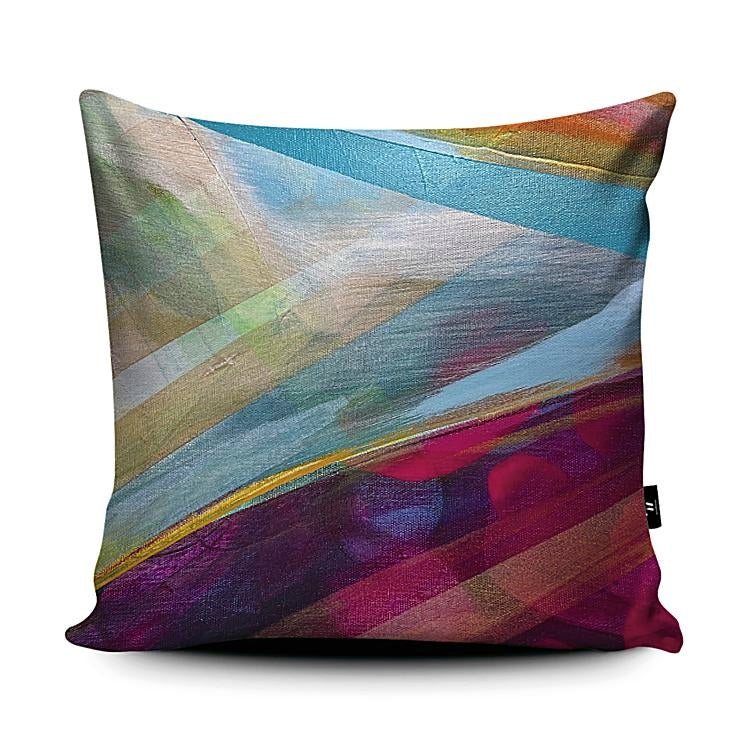  Abstract Print Cushion - design by Amy Huitson