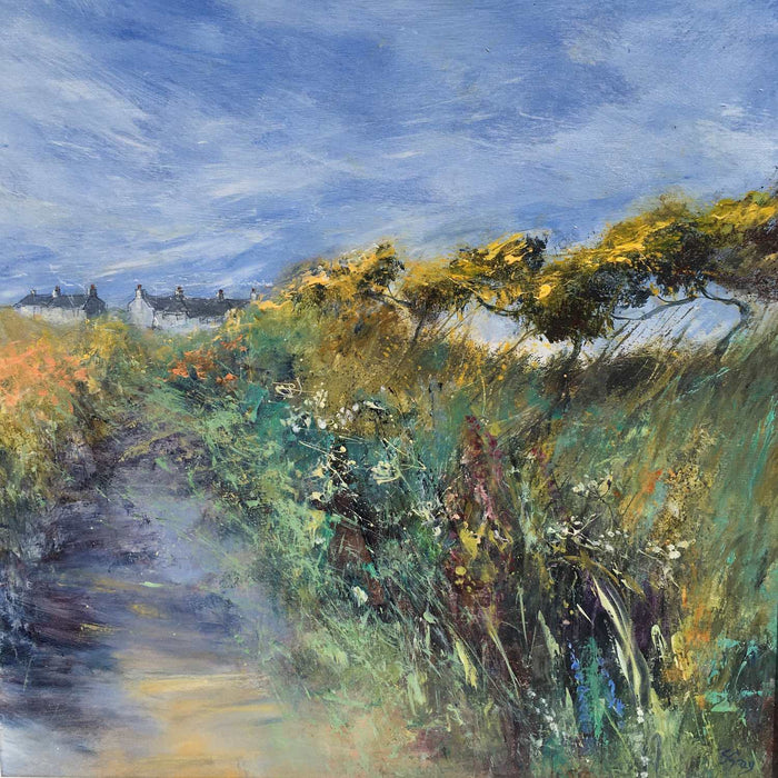 Gorse and Flowers by Susan Gray