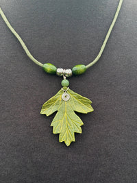 Hawthorn Leaf Necklace