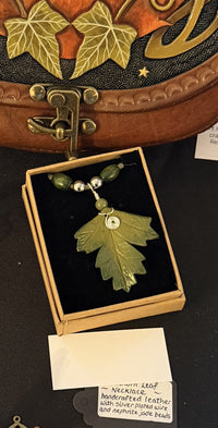 Hawthorn Leaf Necklace