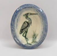 Heron Dish by Jeanne Jackson