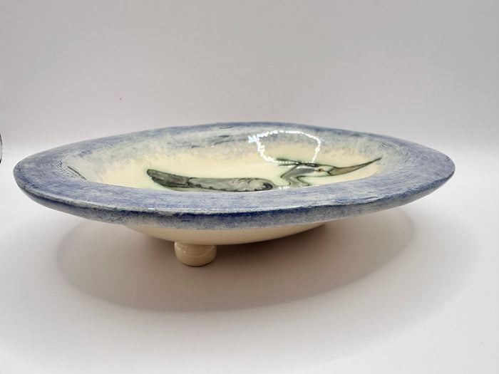 Heron Dish by Jeanne Jackson